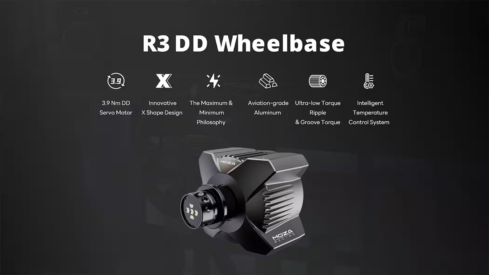 Moza Racing – R3 Direct Drive Sim Racing Bundle with 3.9Nm of force for PC – …