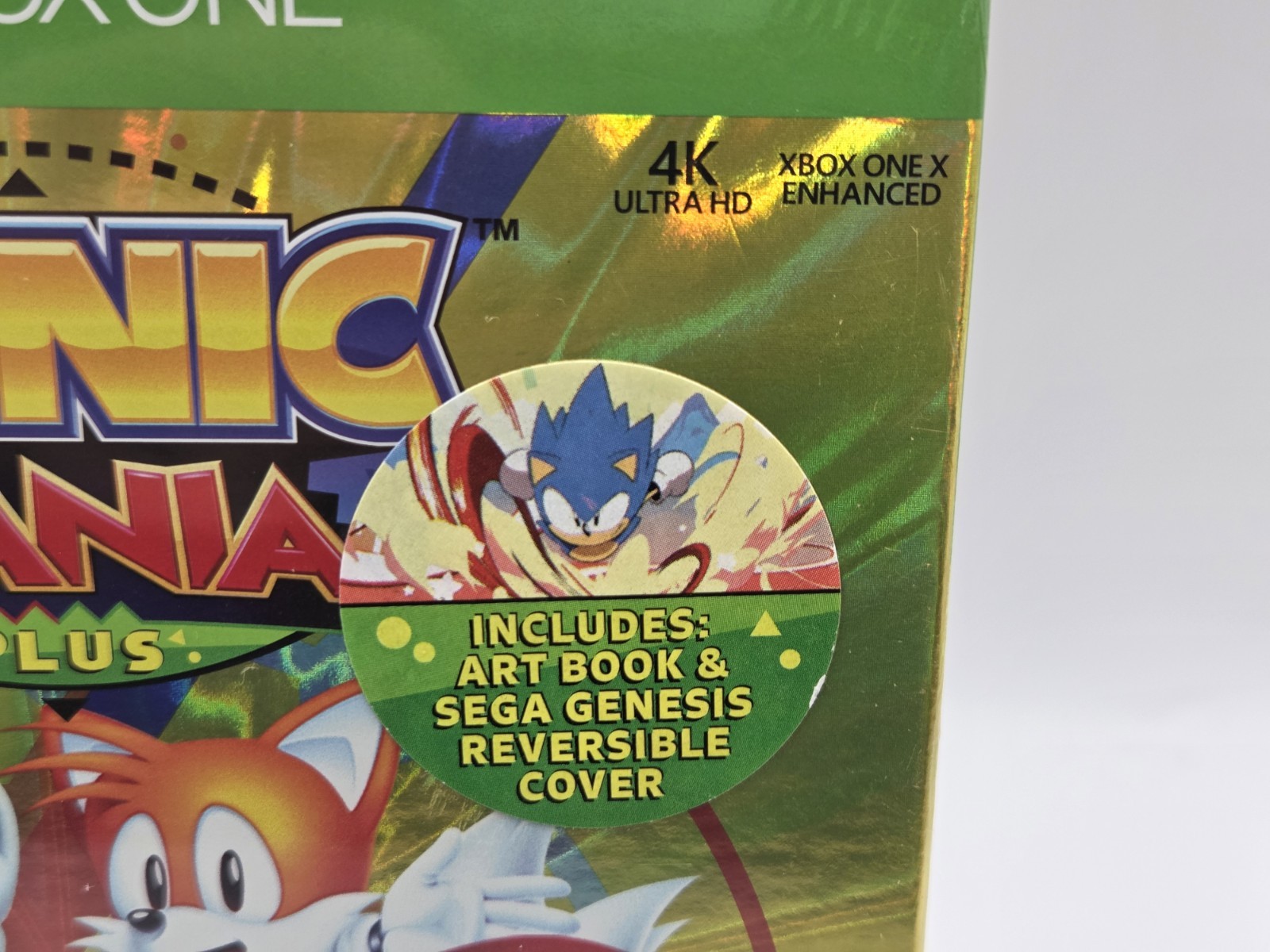 SEALED Sonic Mania Plus (Xbox One, 2018) Brand New w/ Art Book