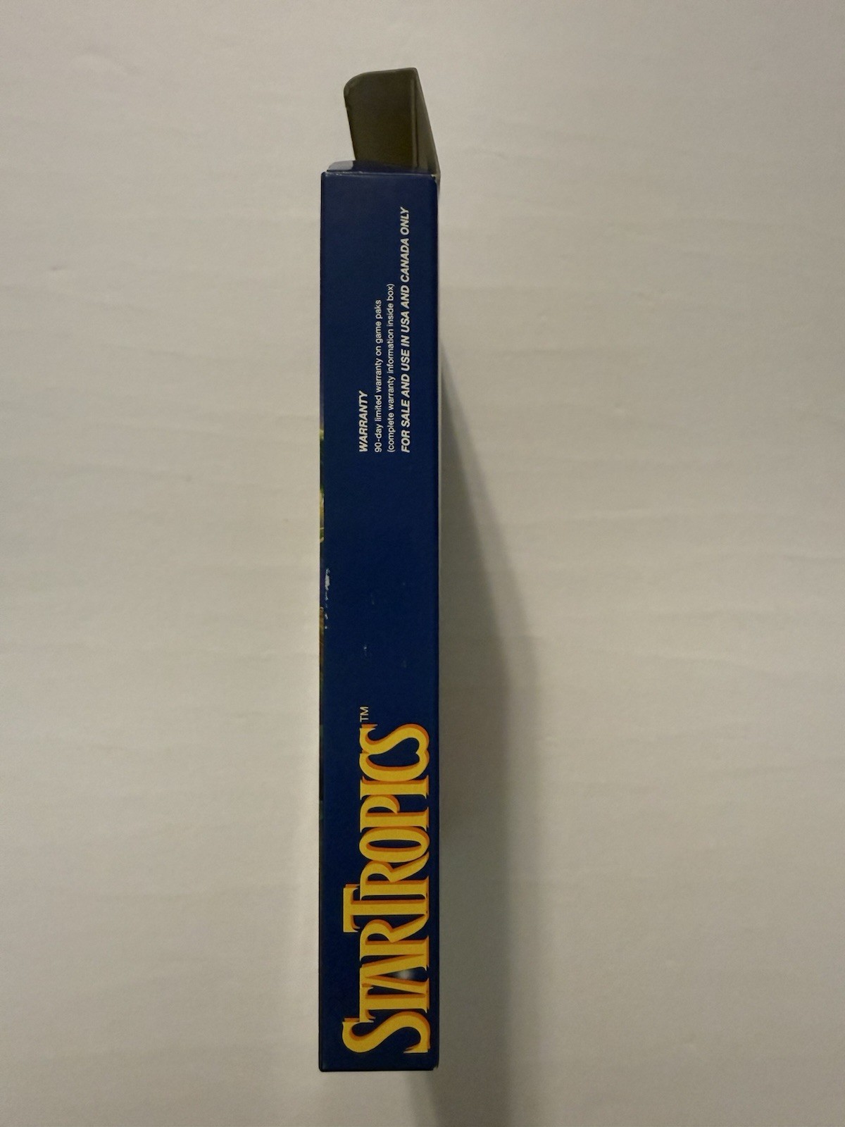 StarTropics Nintendo NES CIB – Promotional Offer Not For Resale