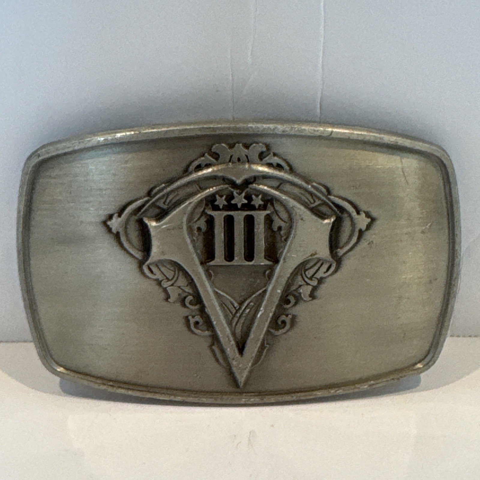 2012 Assassin’s Creed 3 III Limited Edition Connor Belt Buckle Silver Tone