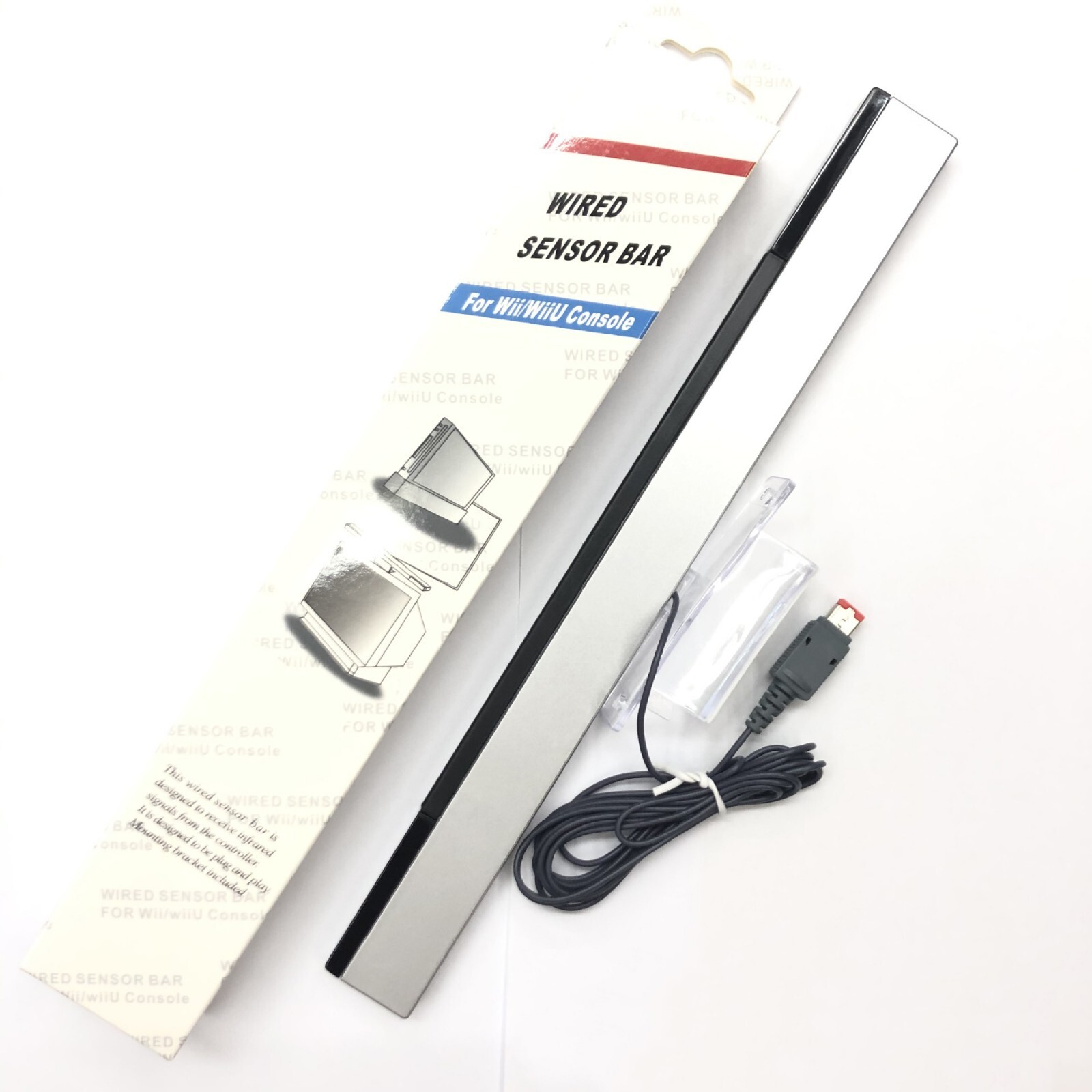 Wired Infrared Sensor Bar IR Ray Inductor for Nintendo Wii Wii U Remote Motion