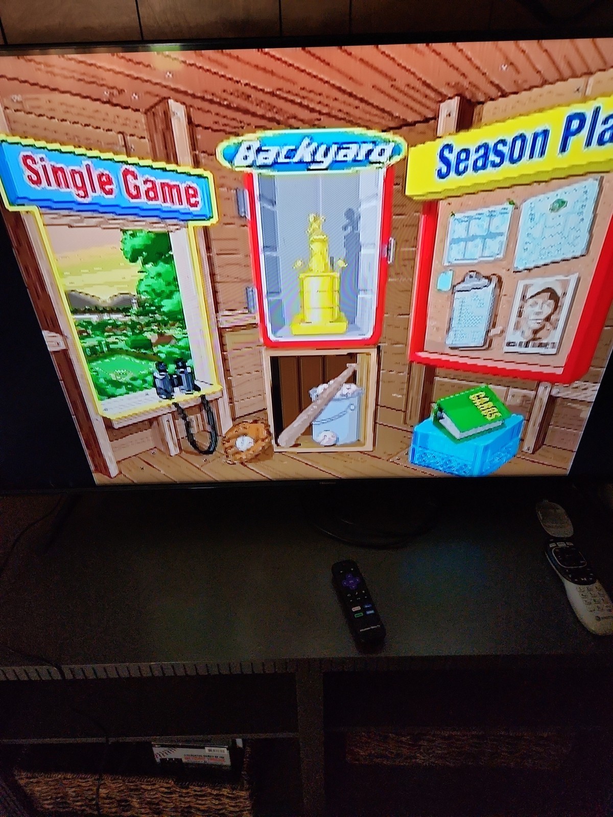 Hasbro Backyard Baseball And Soccer Plug In Game For TV