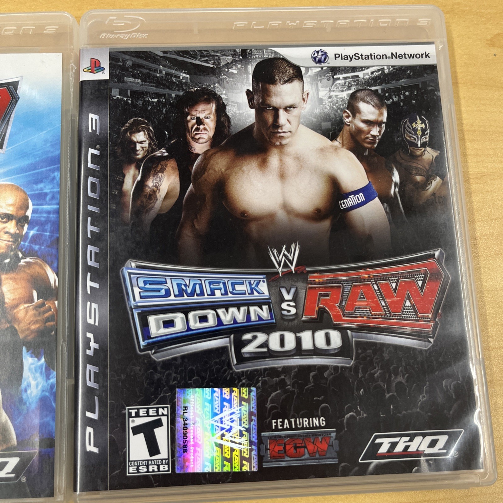 Smackdown vs Raw 2008 2009 2010 PS3 Playstation Video Games Complete Lot of 3