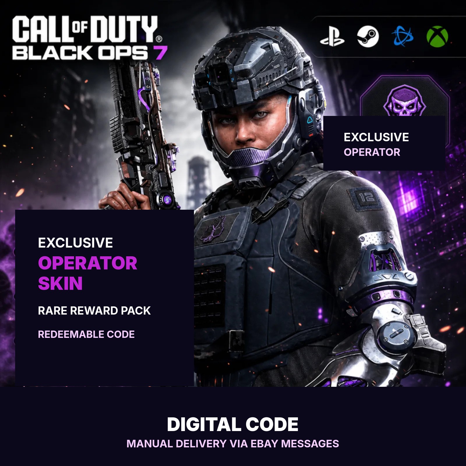 Legacy Tracer Pack BO7 Digital Code | PS/Xbox/Steam/BNET