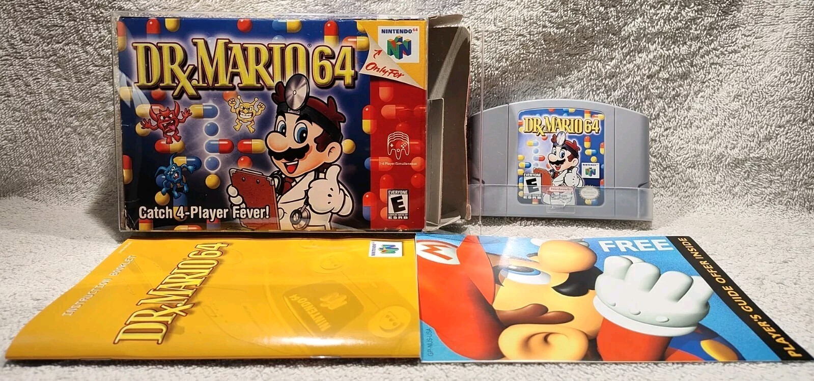 Dr. Mario 64 – (N64, 2001) *CIB* VGC* Cleaned & Tested* VINTAGE* FREE SHIPPING!