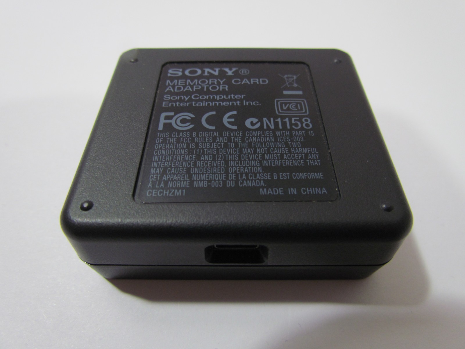 PS3 Memory Card Adapter Playstation 3 CECHZM1 Sony PS1/PS2 Data Transfer NEW OB