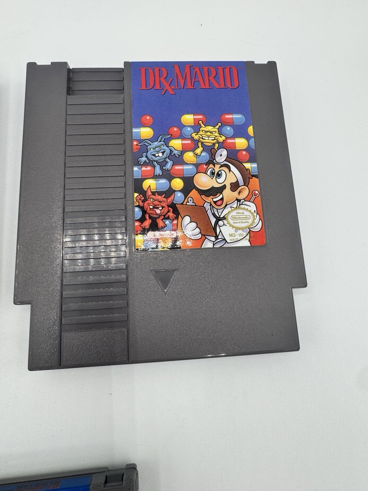 Nintendo NES Lot of 5 Game Cartridges Dr. Mario Tetris Blaster Master Mach Rider