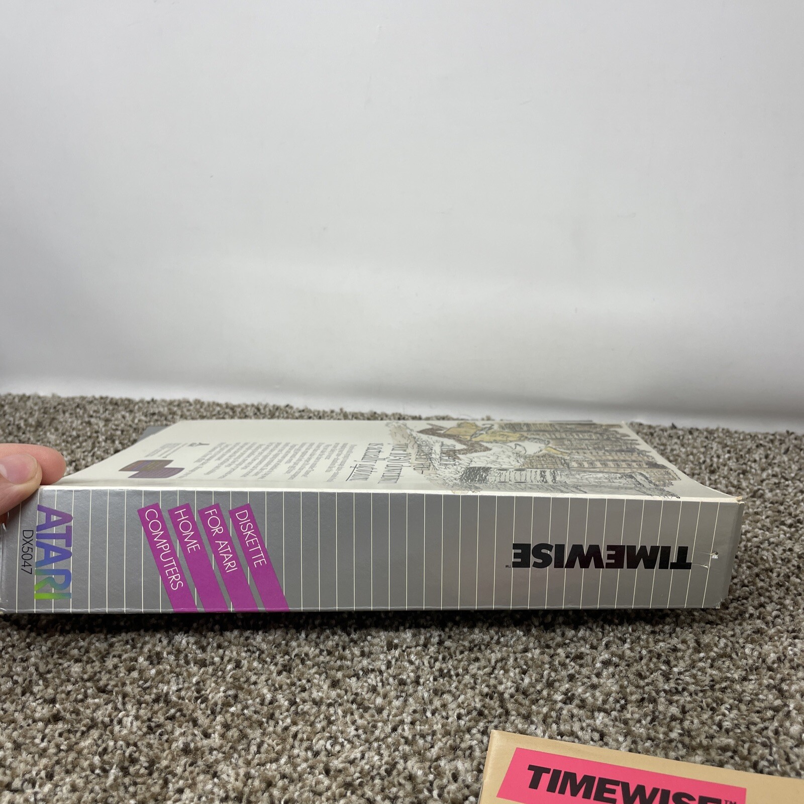 READ Atari 400 / 800 Timewise Productivity Software Complete in Box. DISK