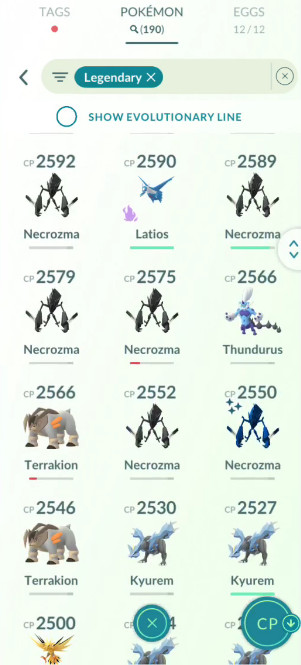 Pokémon Acc Go Lv71⭐️Random⭐️8M-15M Stardust⭐️100-250 Shiny⭐️100- 200+Legendary