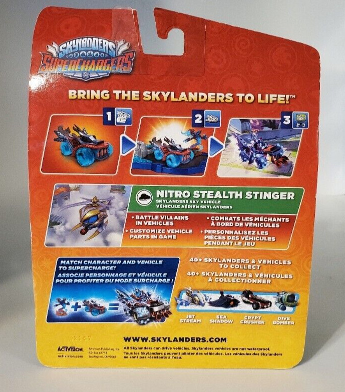 2014 Skylanders Superchargers (Nitro Stealth Stinger) – New – Target Exclusive.