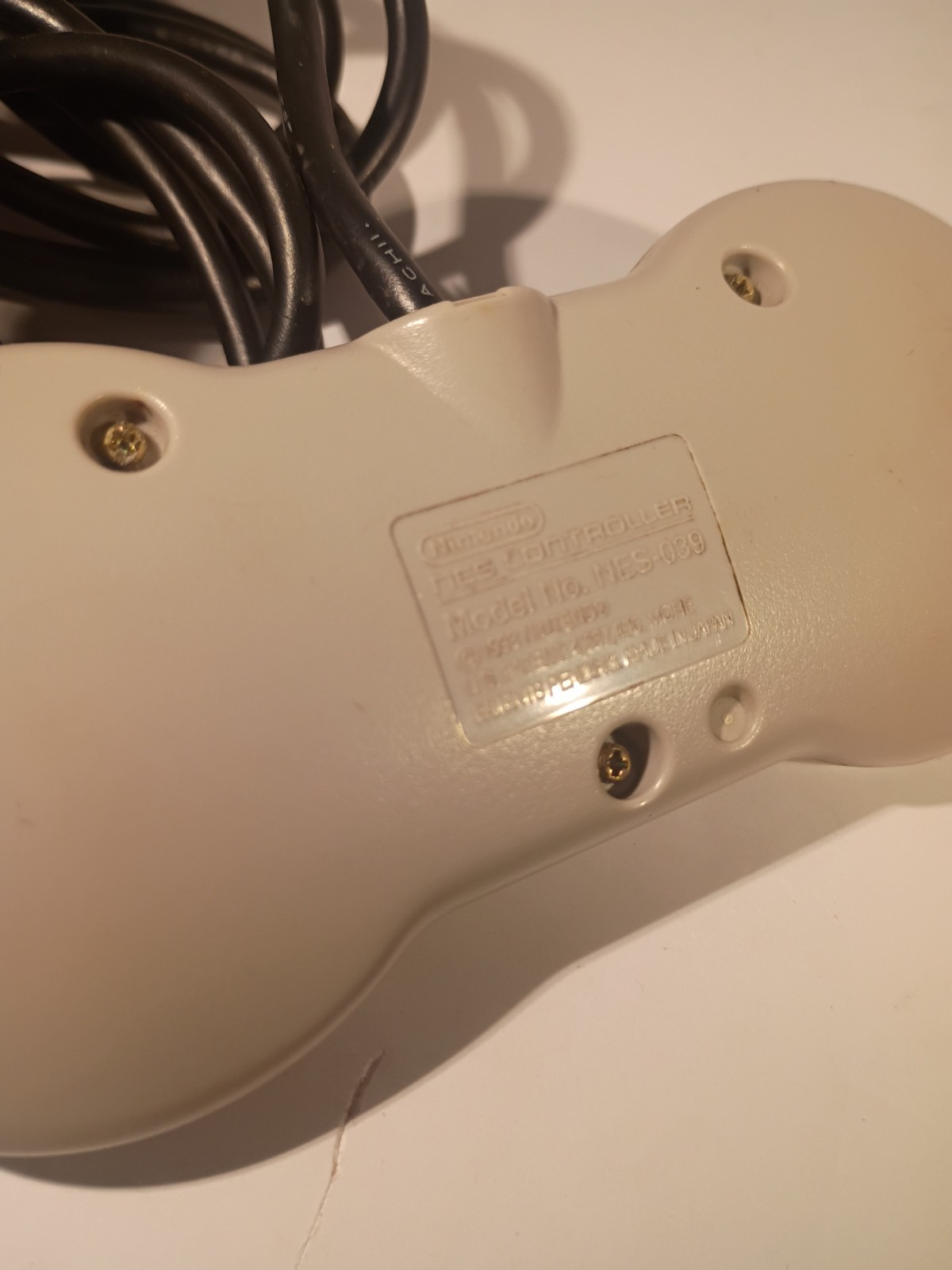 Authentic Nintendo NES Dogbone Controller NES Genuine OEM TESTED
