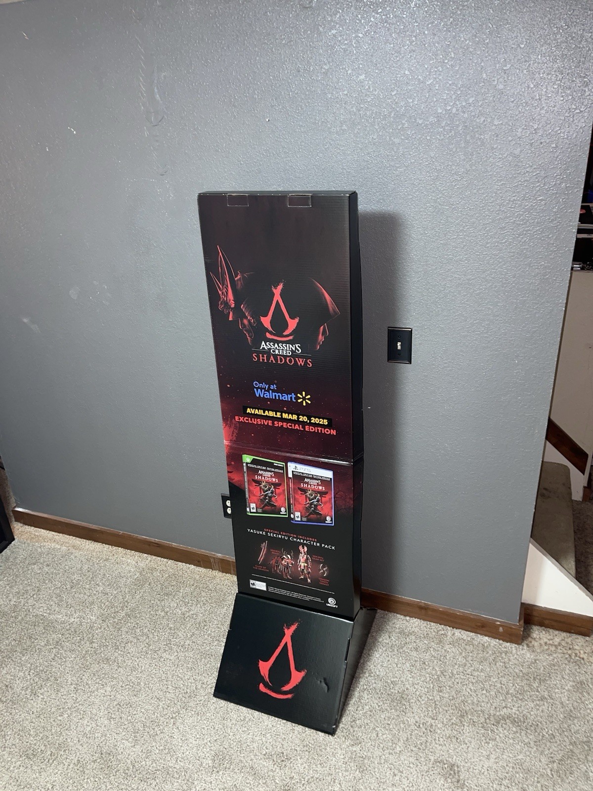 Assassin’s Creed: Shadows New 5FT Vertical Display -Walmart- 2025