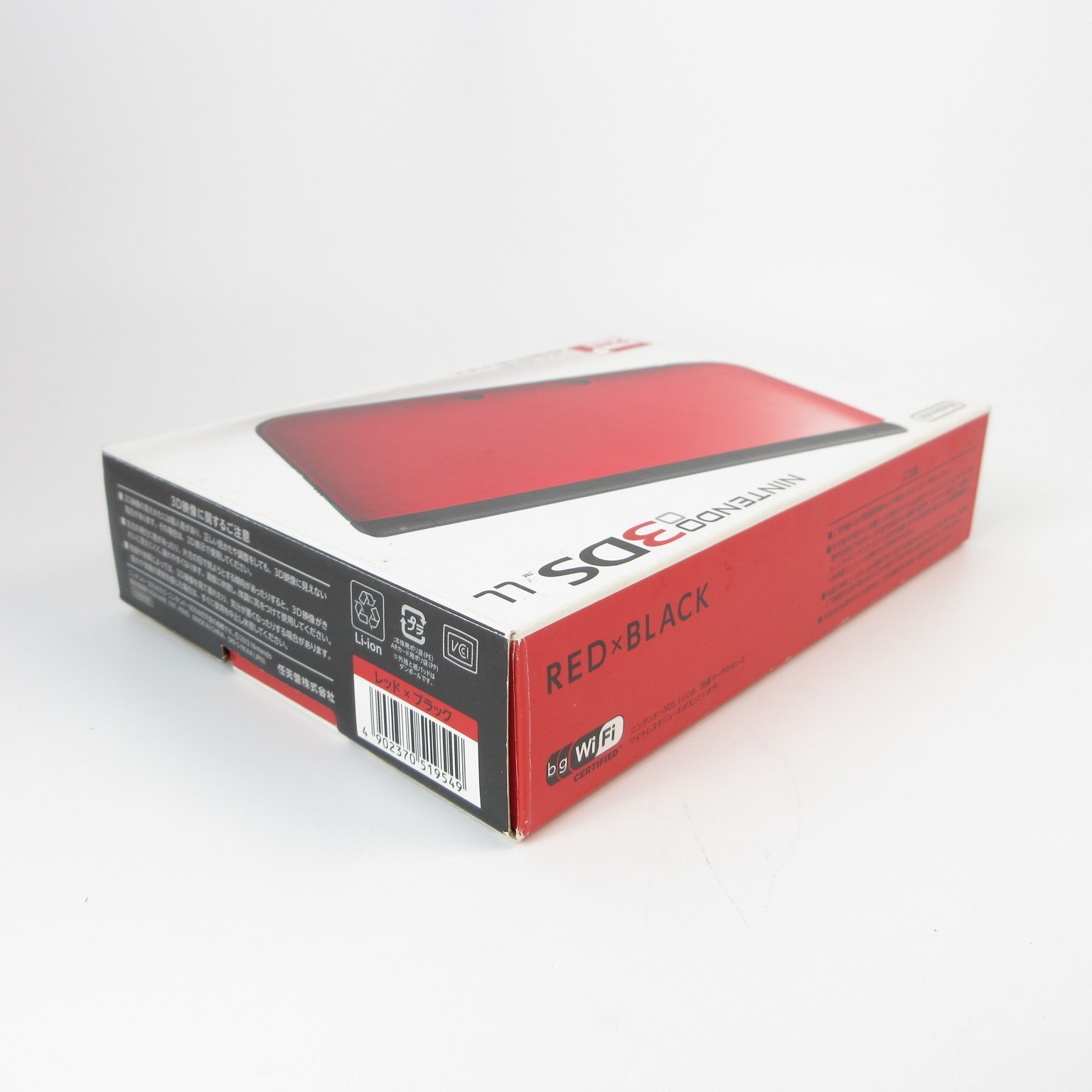 【Excellent】Nintendo 3DS LL XL Red x Black Console Japanese Edition #NET0407/02