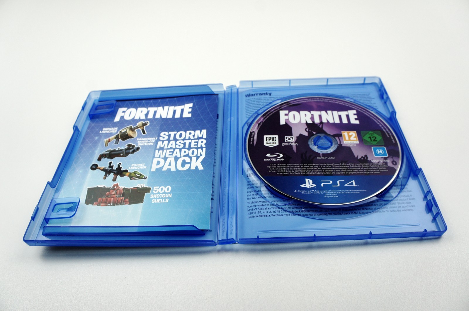 Fortnite Sony PlayStation 4 PS4 Game Physical Disk Version PAL Very Rare