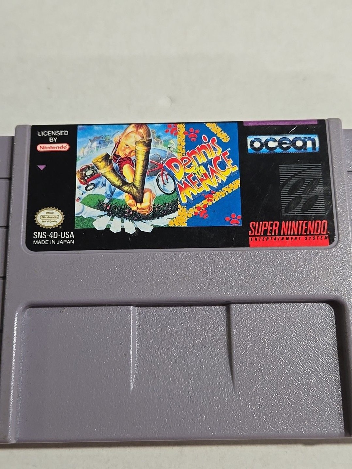 Dennis the Menace Super Nintendo SNES Cartridge Only Tested