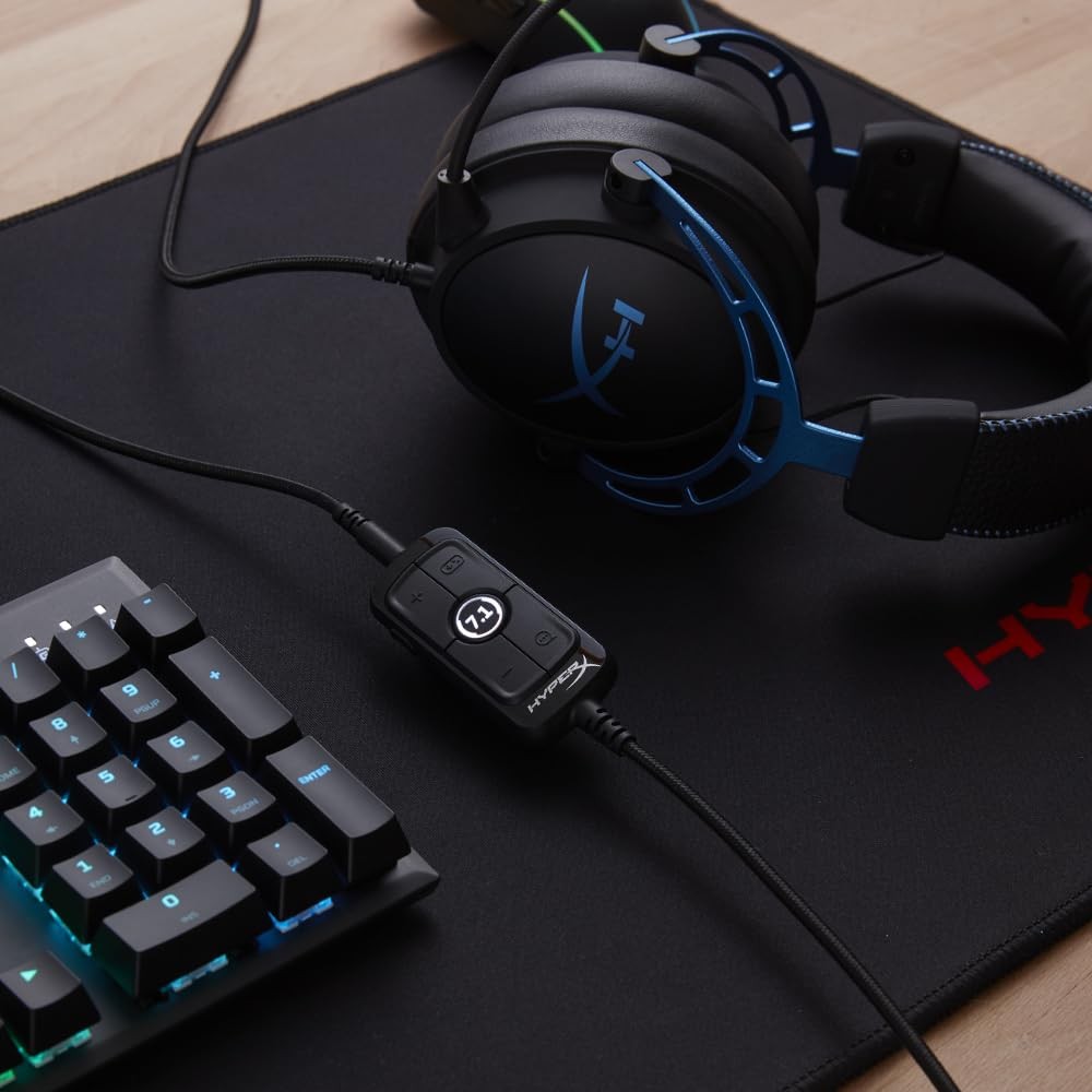 HyperX Cloud Alpha S Gaming Headset Blue HX-HSCAS-BL/WW (4P5L3AA)