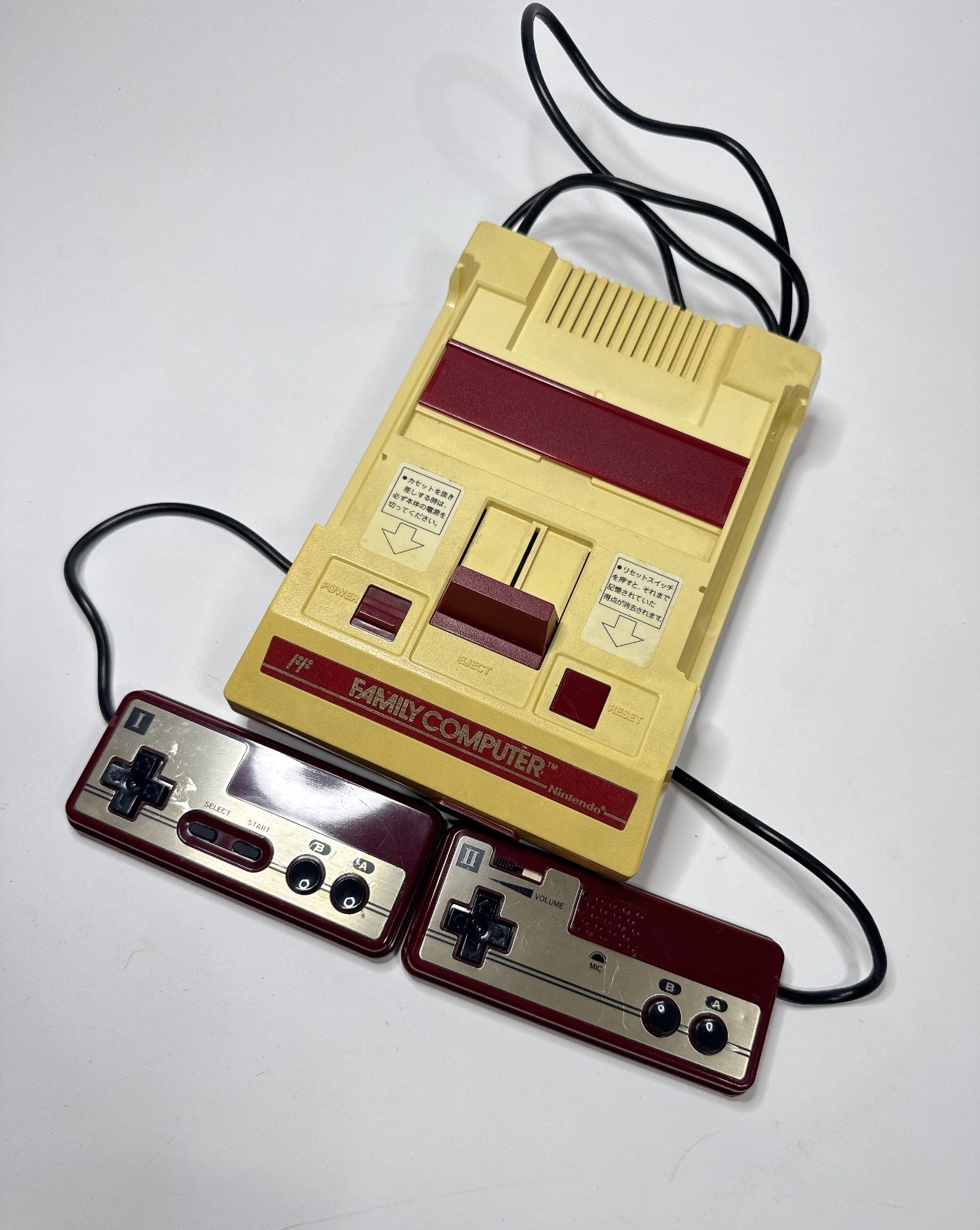 Nintendo Family Computer Famicom Console HVC-001 Boxed Complete Japan Untested