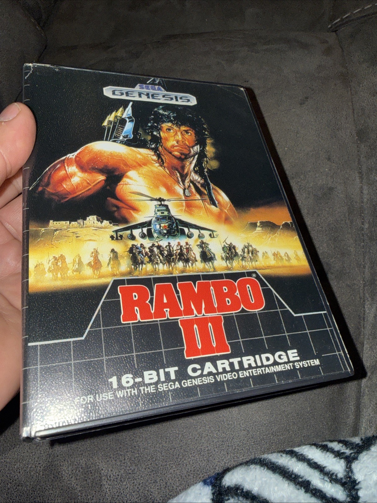 Rambo III (Sega Genesis Game Complete Manual Tested !