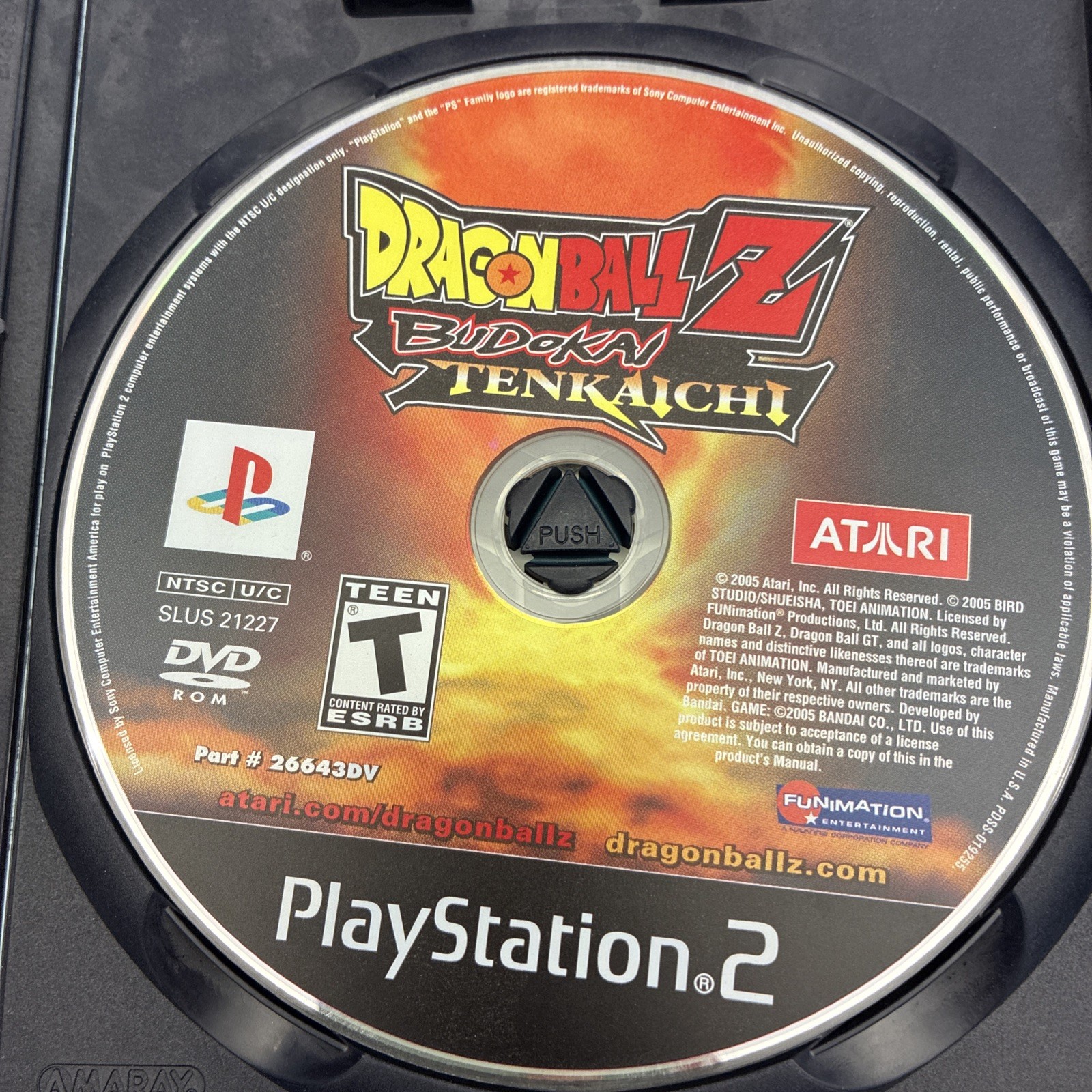 Dragon Ball Z Budokai Tenkaichi – (PS2) Playstation 2-In Box with manual