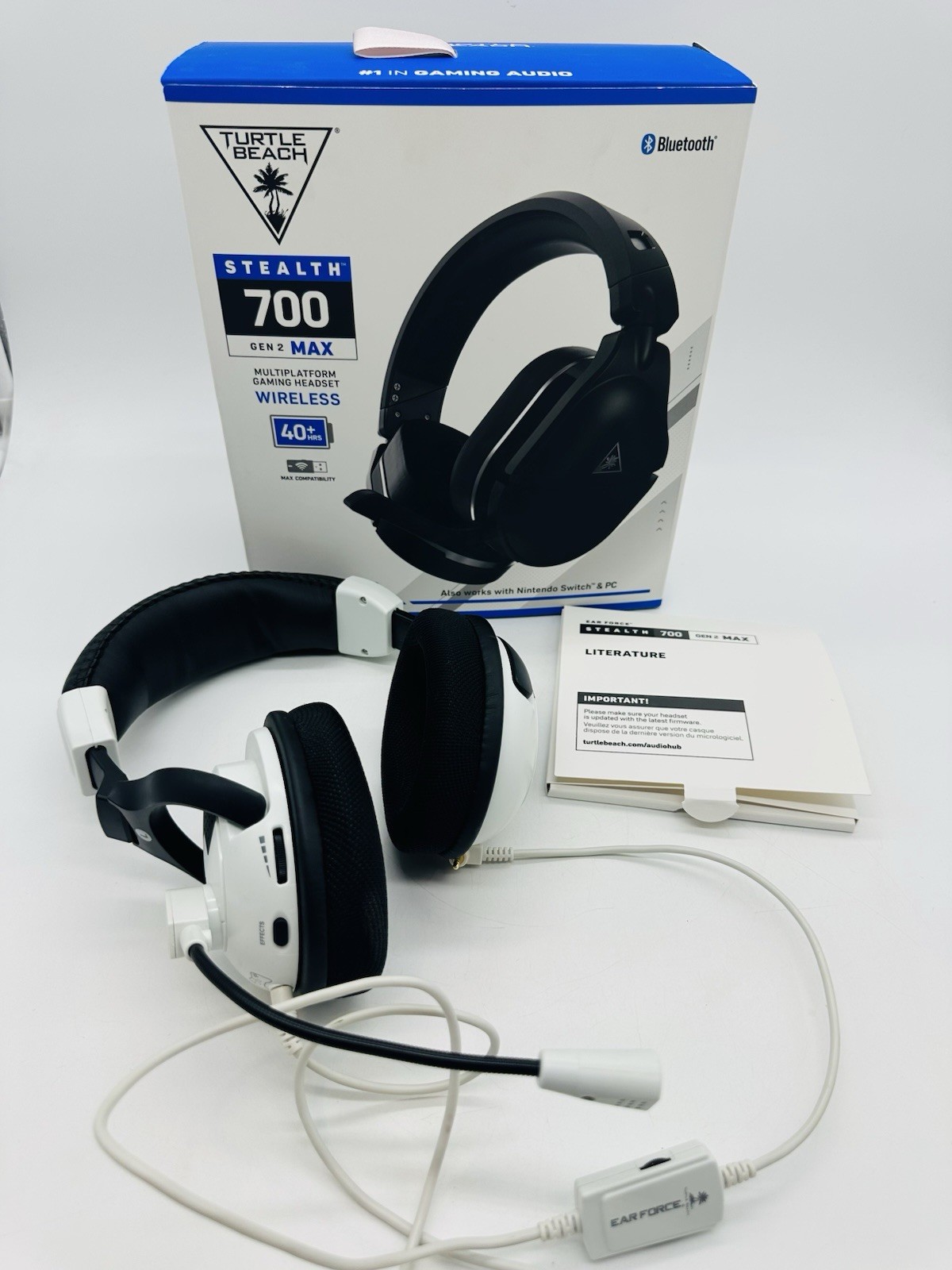 Turtle Beach Stealth 700 Gen 2 MAX Ear-Cup Over the Ear Headsets No Dongle, Used