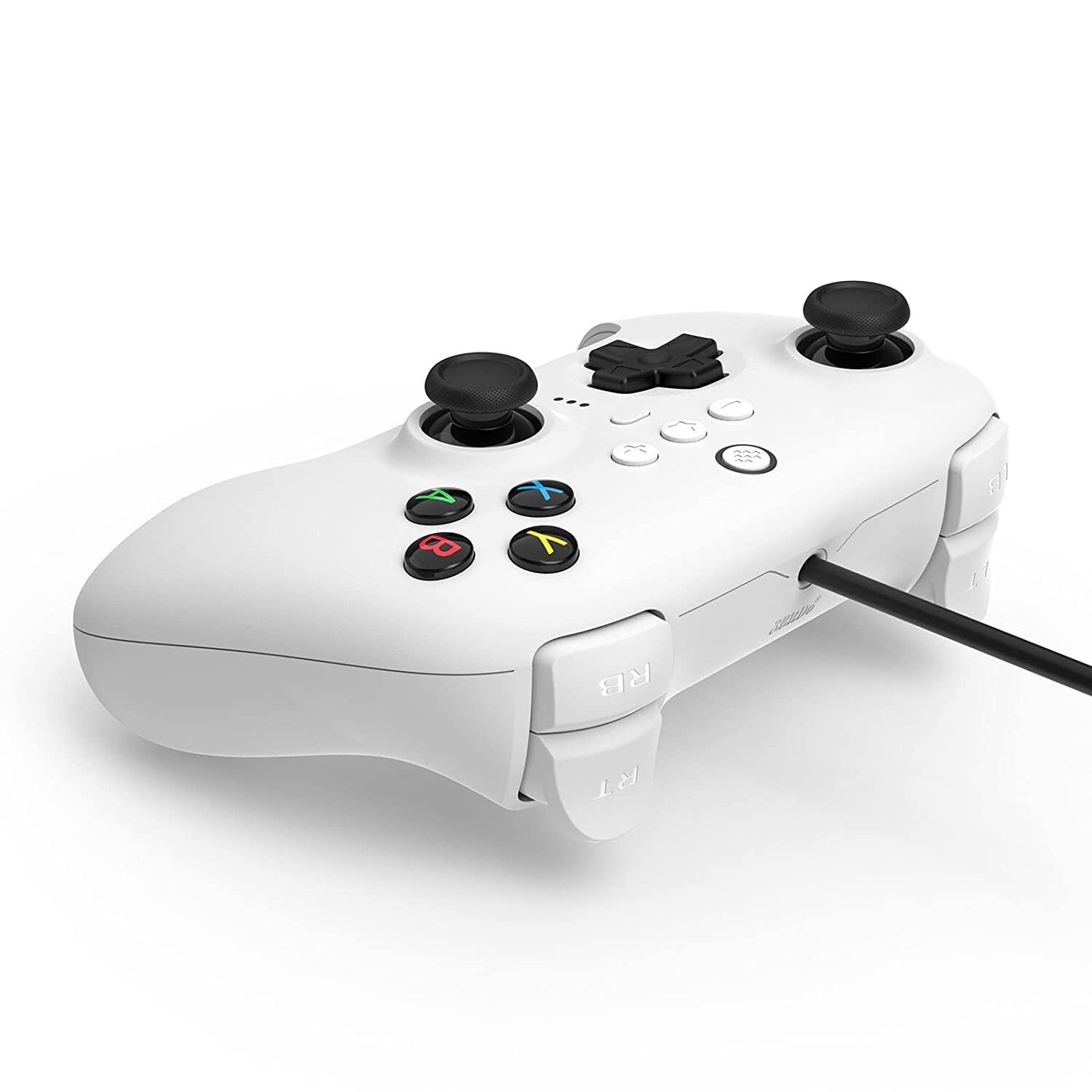 8BitDo – Ultimate Wired Gamepad Controller for Xbox Series One Steam Deck WHITE