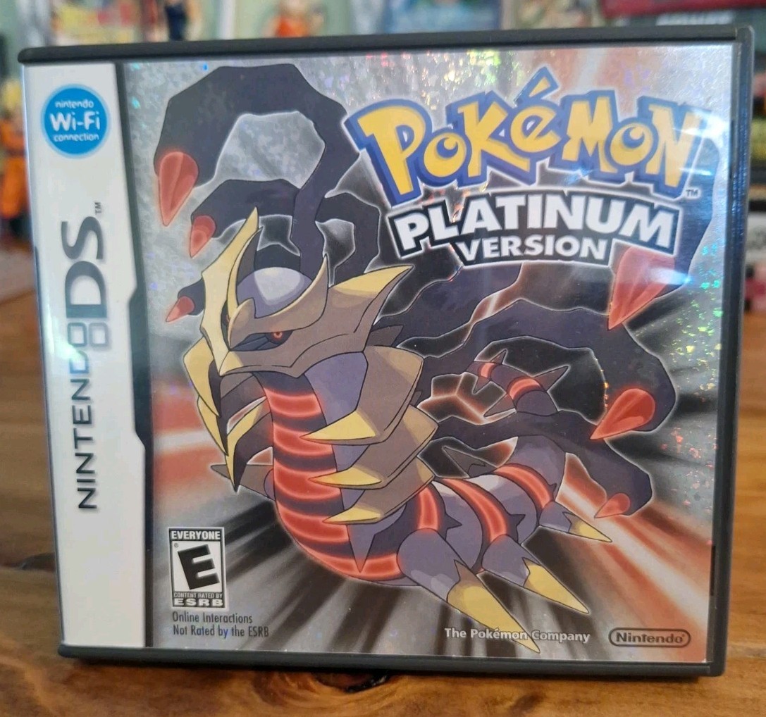 Pokémon Platinum Authentic Nintendo DS Complete CIB Tested Mint Condition