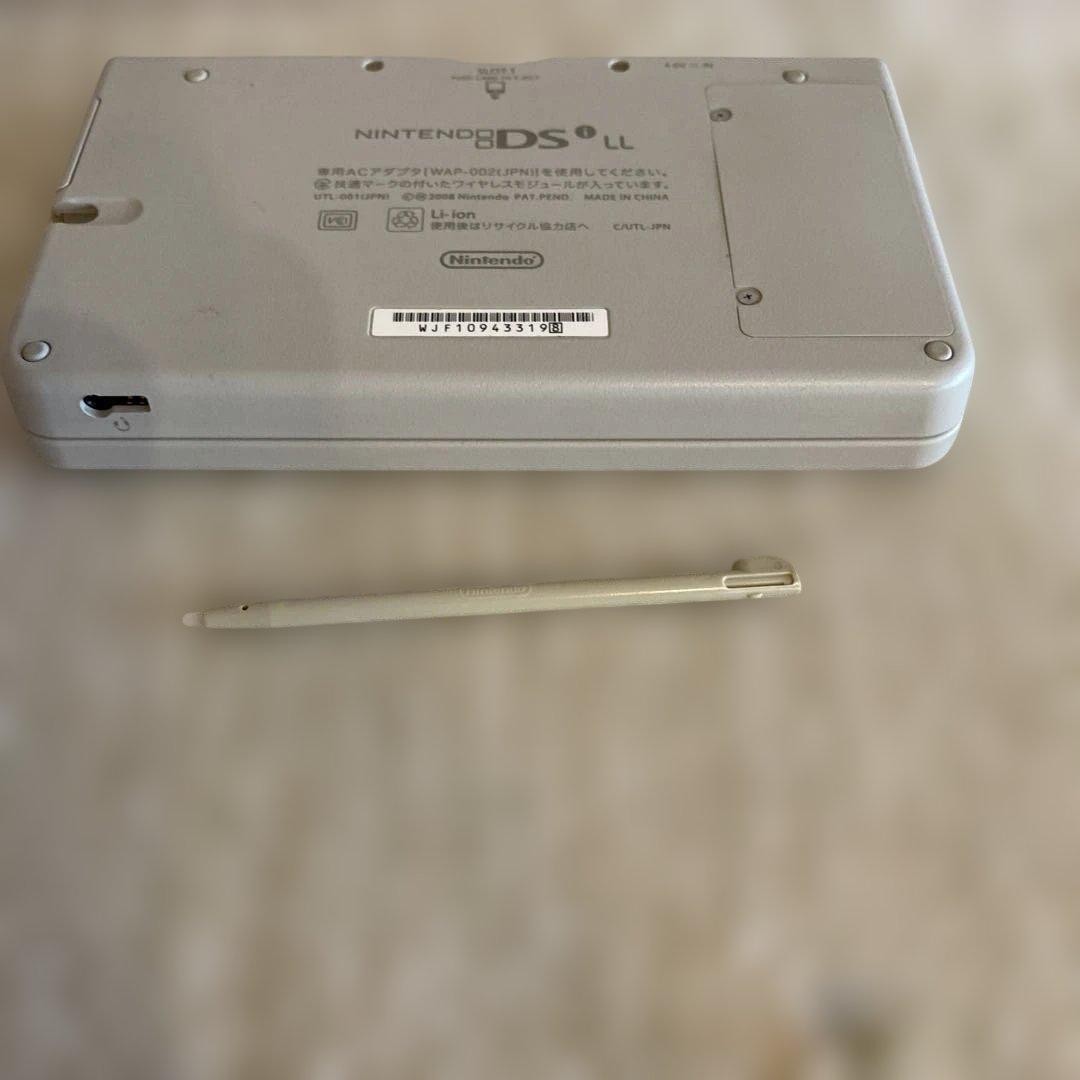 Nintendo DSi LL White Console Tested Working Japan Stylus