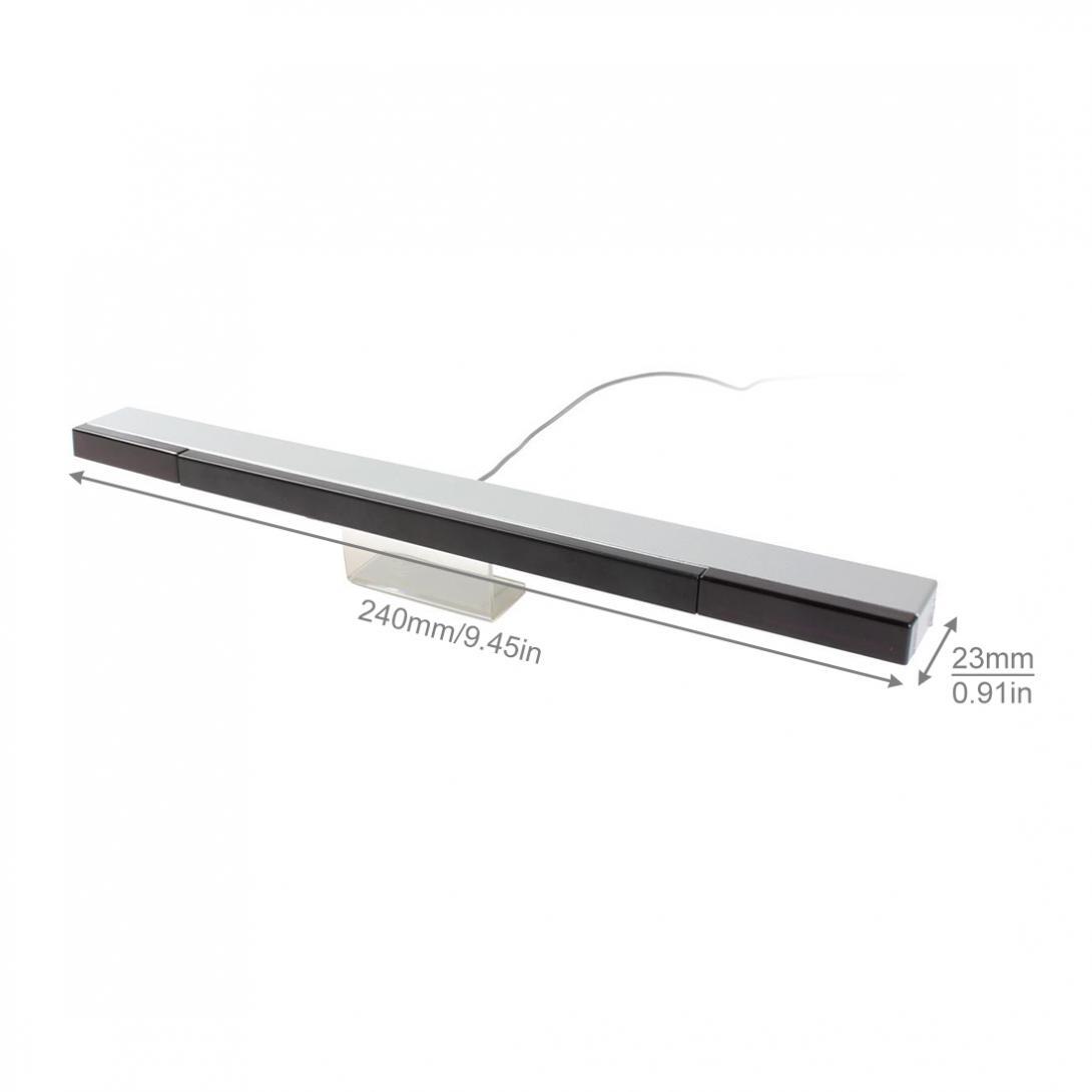 USB Infrared Motion Sensor Wired Receiver Sensor Bar Fit for Wii / Wii U Console