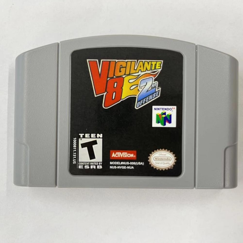 Vigilante 8: 2nd Offense – Nintendo 64 (N64) Mint condition Near mint