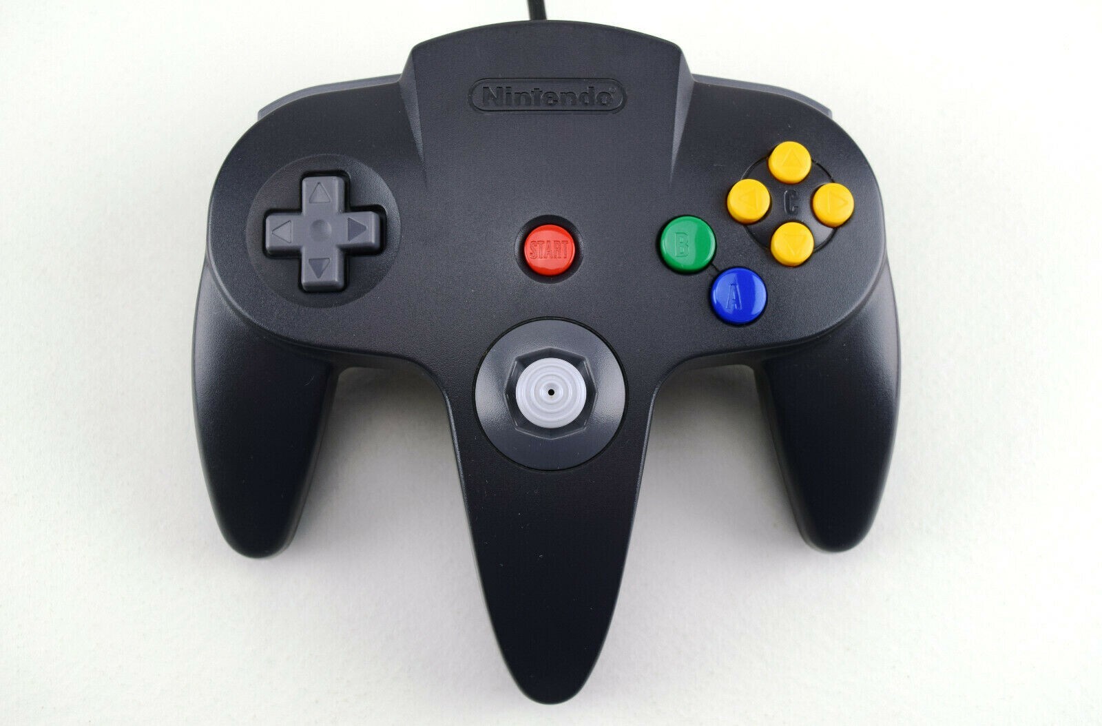 N64 Controller – Black/Grey – Made in Japan – AUTHENTIC | TIGHT STICK | TESTED