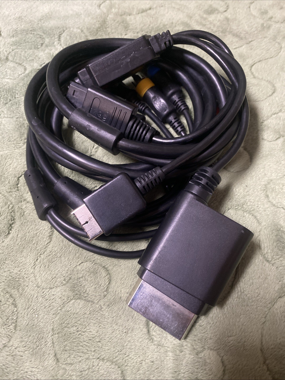 HDTV/TV Switch RCA Universal Component AV Cable for PS3 PS2 Wii Xbox 360
