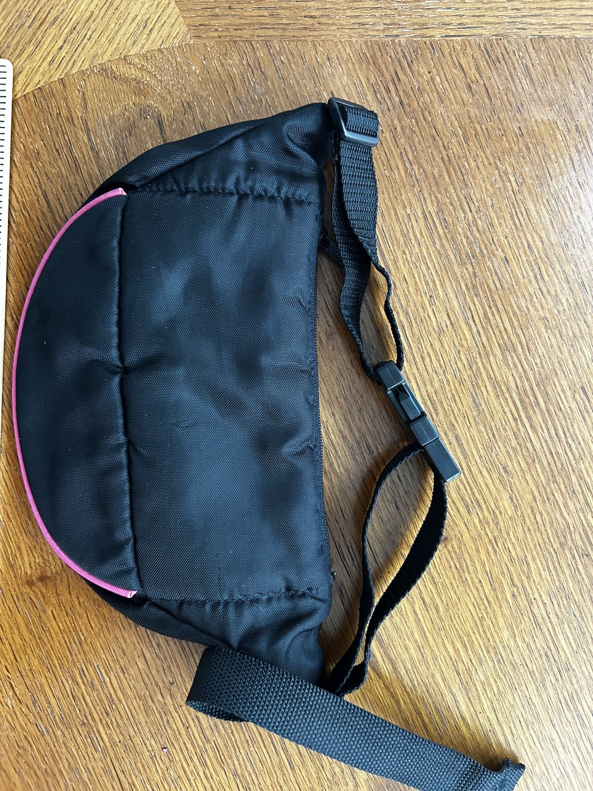 Vintage 90 y2k Nintendo Game Boy Hot Pink Black Fanny Pack Waist Case Bag Travel