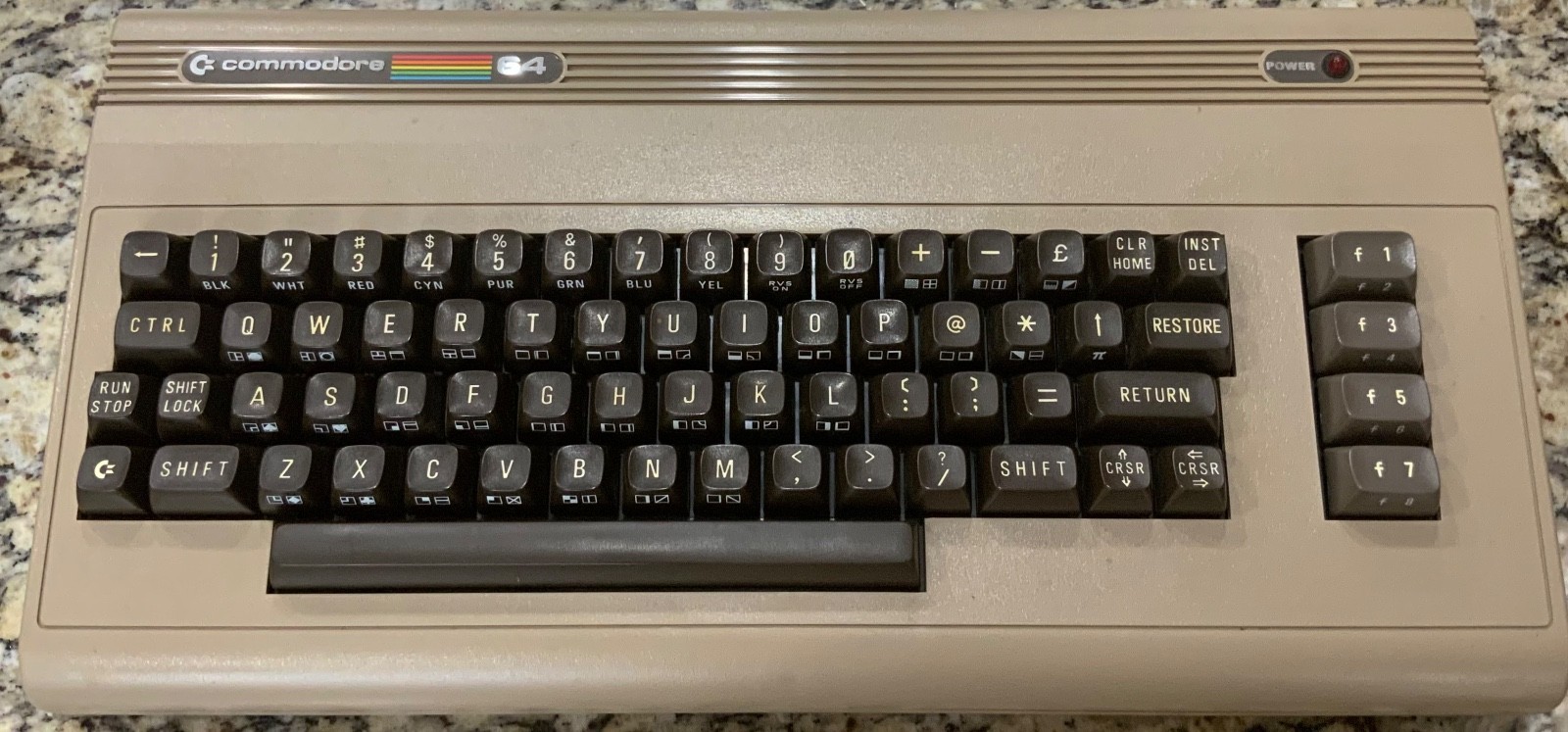 Vintage Original Commodore 64 Console Nice Condition Original Box Made In USA