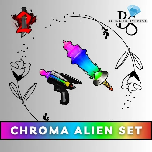ONLINE 🟢 | Murder Mystery 2 | MM2 | Chroma Alien Set – CHEAP & FAST