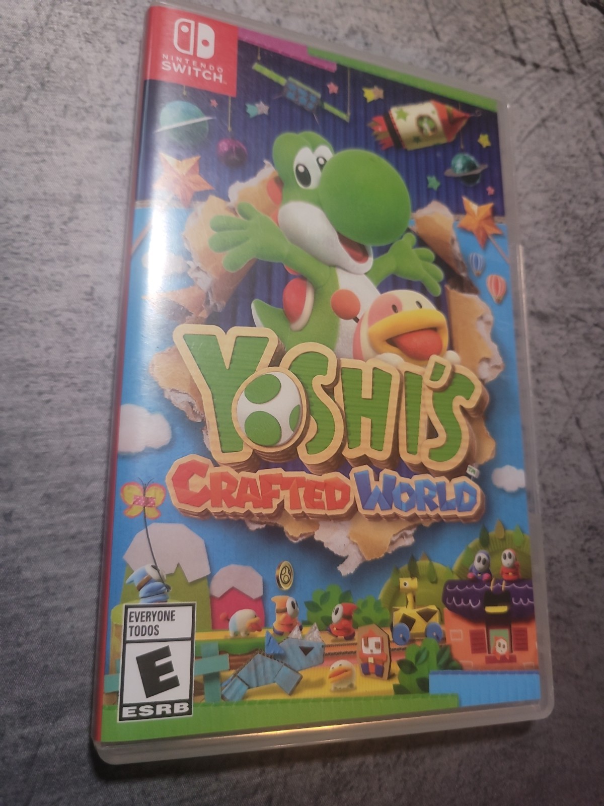 Nintendo Switch Yoshi’s Crafted World Complete Tested Working