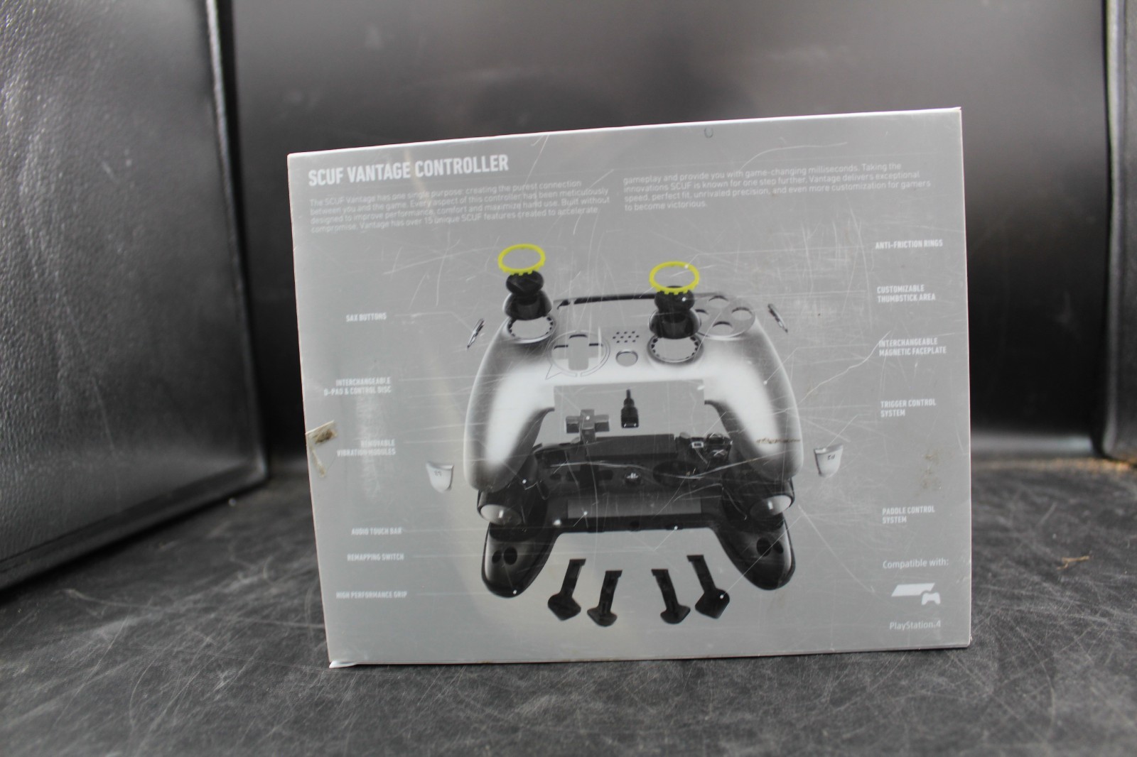 SCUF Vantage Wired/Wireless Controller for Sony PlayStation 4 PS4 (FOR PARTS)