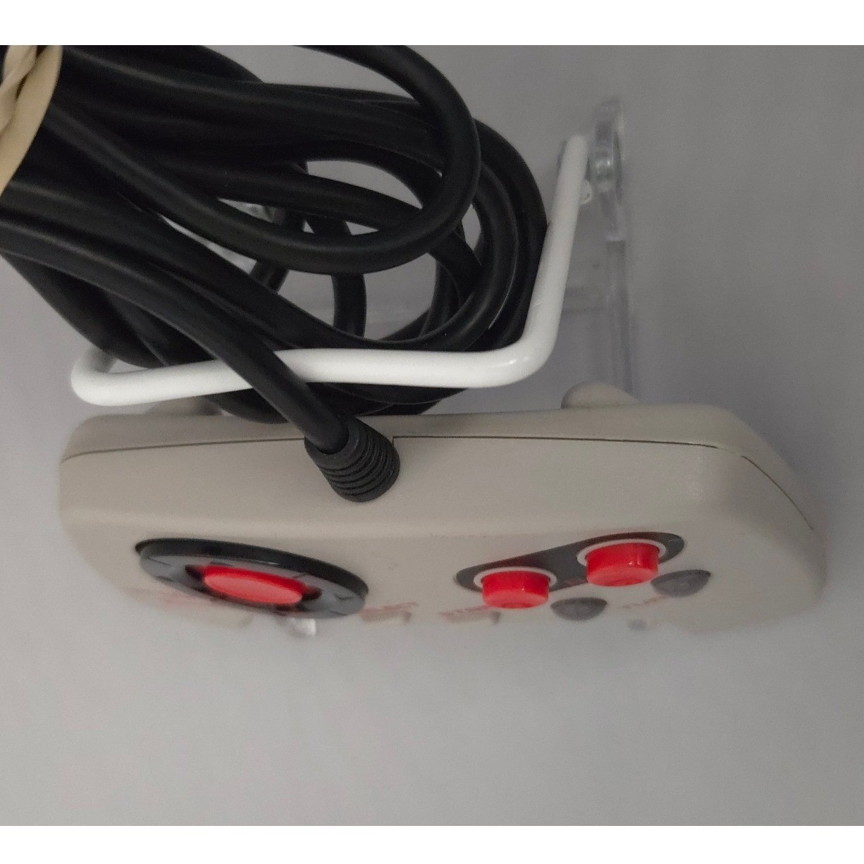 Nintendo NES-027 NES MAX Controller Gray Turbo NTSC-U Tested & Clean
