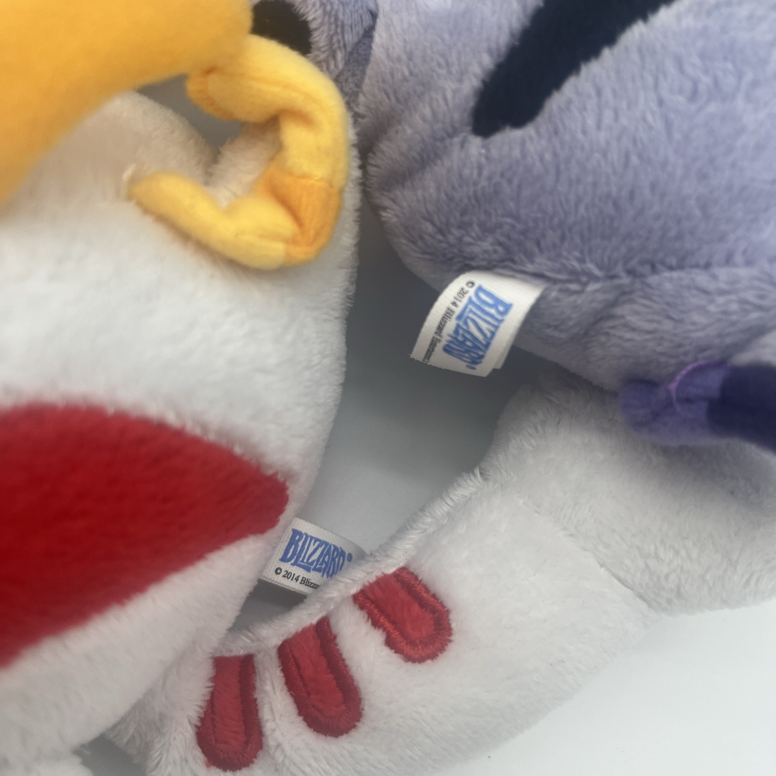 Blizzard World of Warcraft White Murloc Lurky Purple Mur’Ghoul Plush Blizzcon