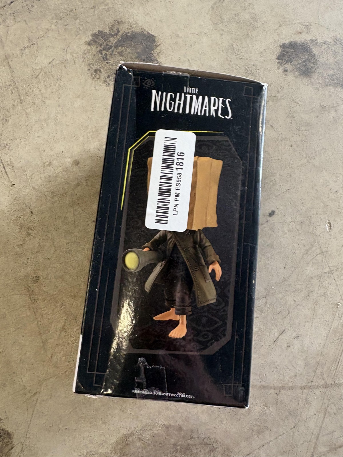 Little Nightmares Banpresto Mono Character PVC Figure Brown Blue Boxed Used