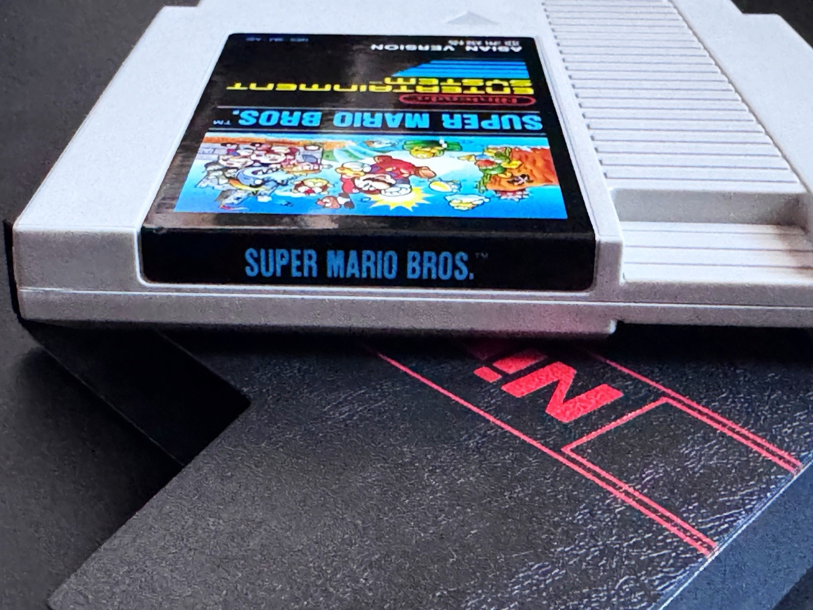 💎 NES Super Mario Bros 1985 ASIAN Variant CIB Complete Nr MINT Cart -RARE Read
