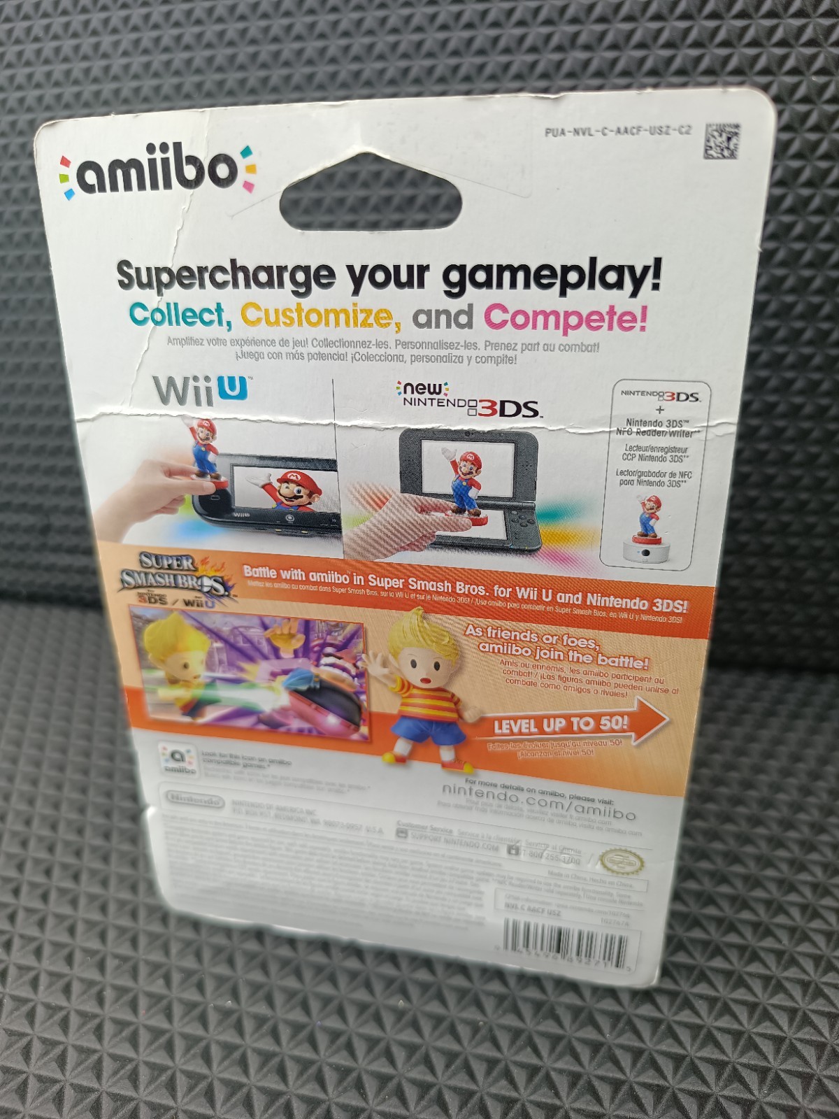 Nintendo amiibo Lucas Collectible Figure Super Smash Bros. for Wii U/3DS 2015