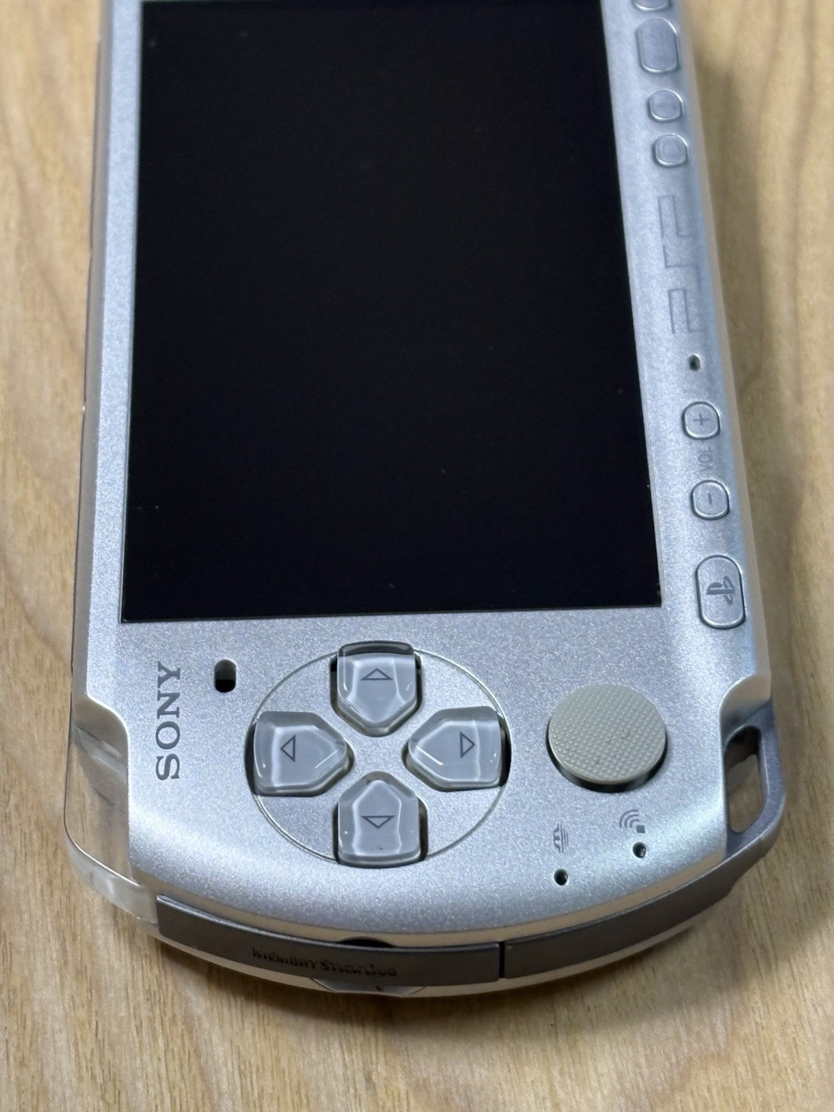 Sony PSP 3000 Mystic Silver Console PSP-3000 Tested Working Japan
