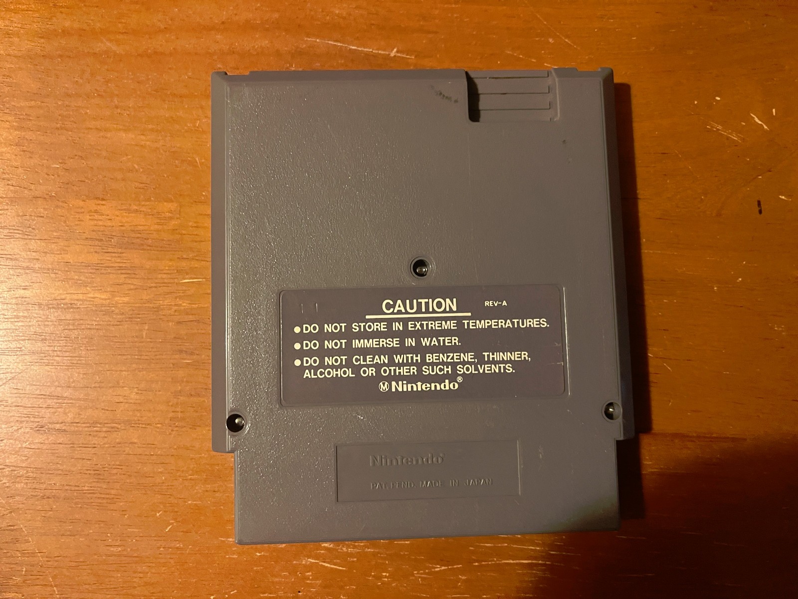Kung Fu (Nintendo Entertainment System, 1985) — KUNG FU for NES