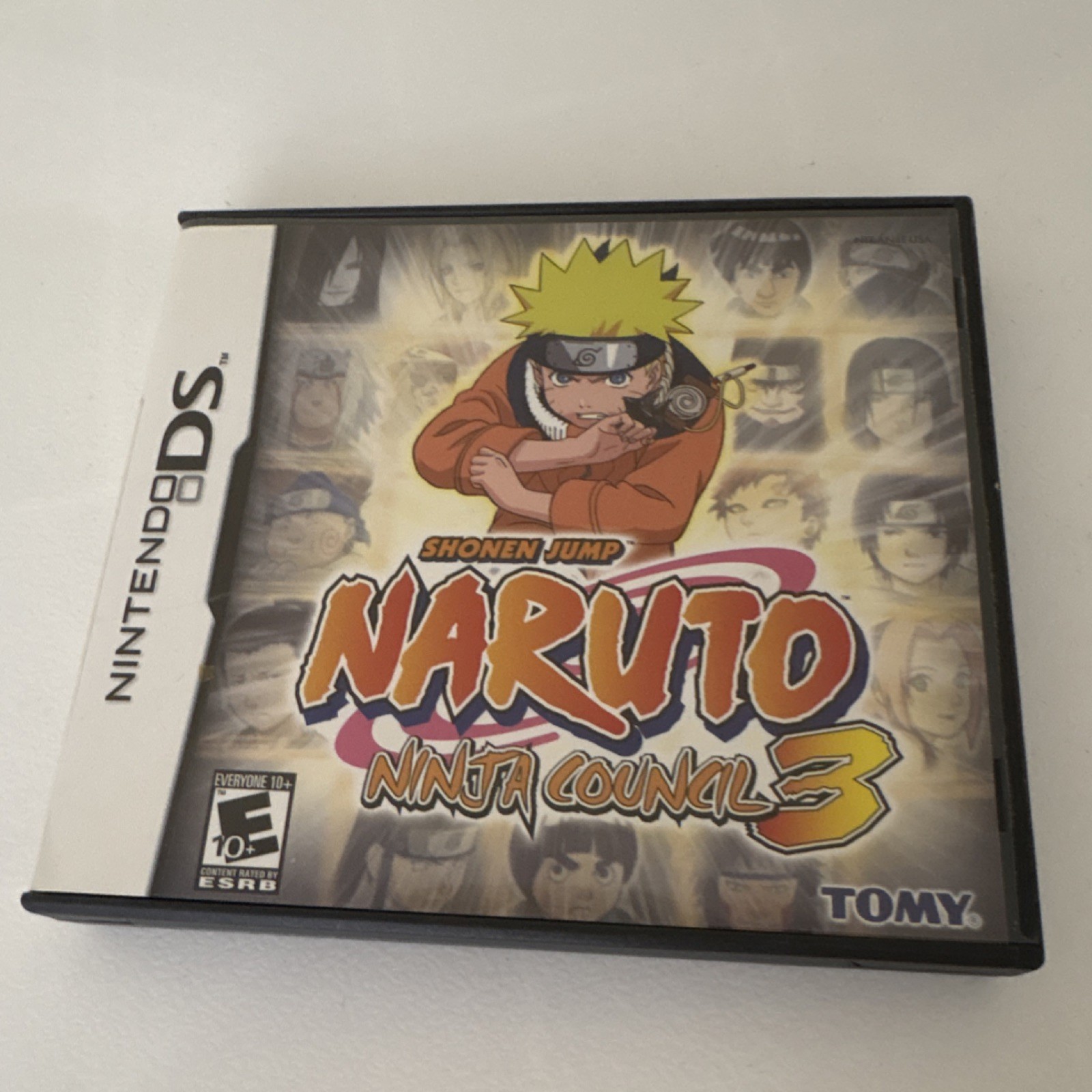 TOMY Naruto: Ninja Council 3 Action Nintendo DS Manual Included 2006