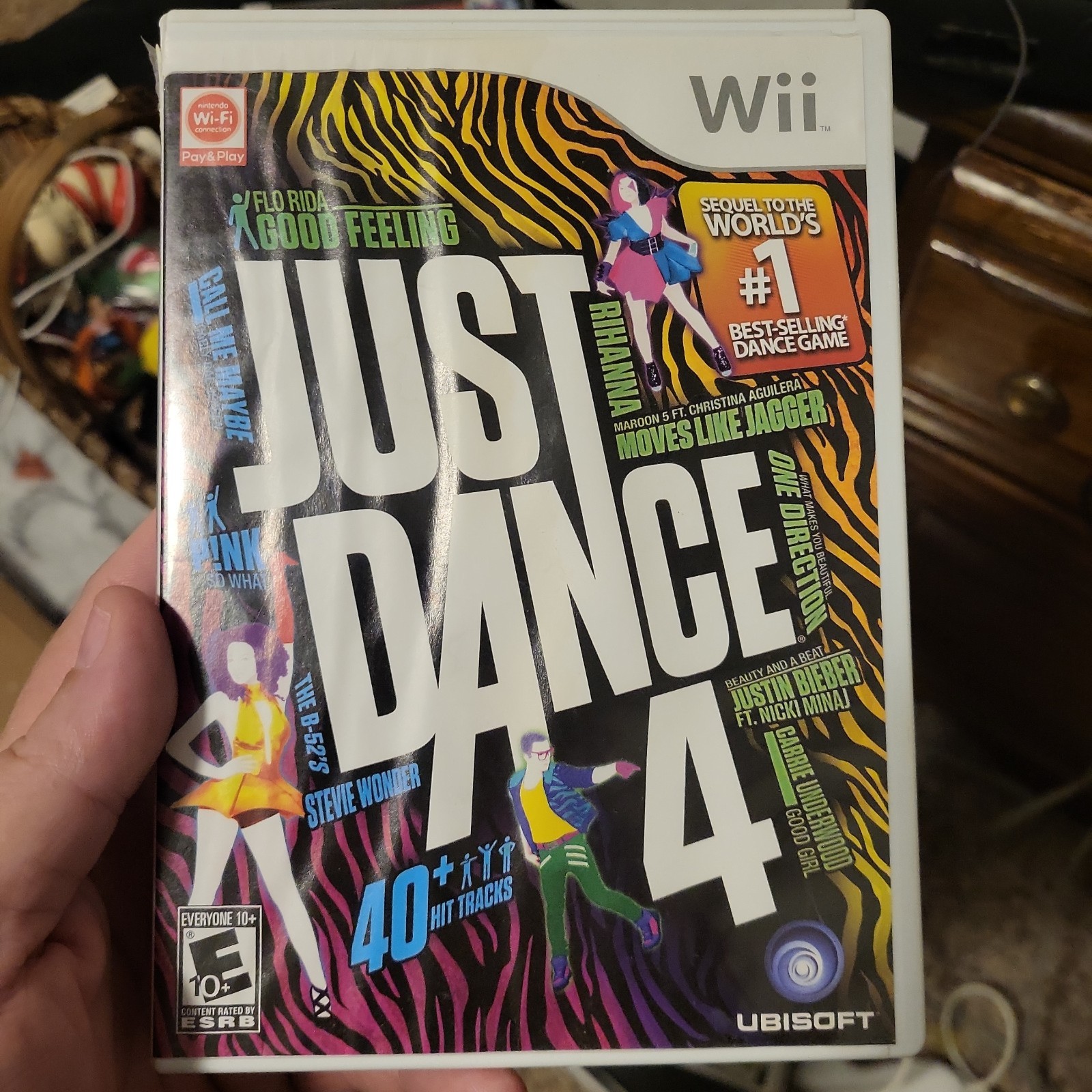 Just Dance 4 Nintendo Wii 2012 Music Dance Game