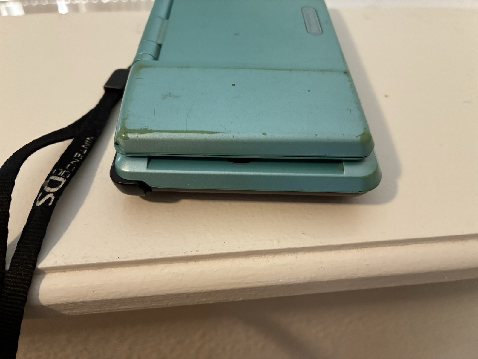 Original Turqoise Nintendo DS Console NTR-001 with defects and no charger