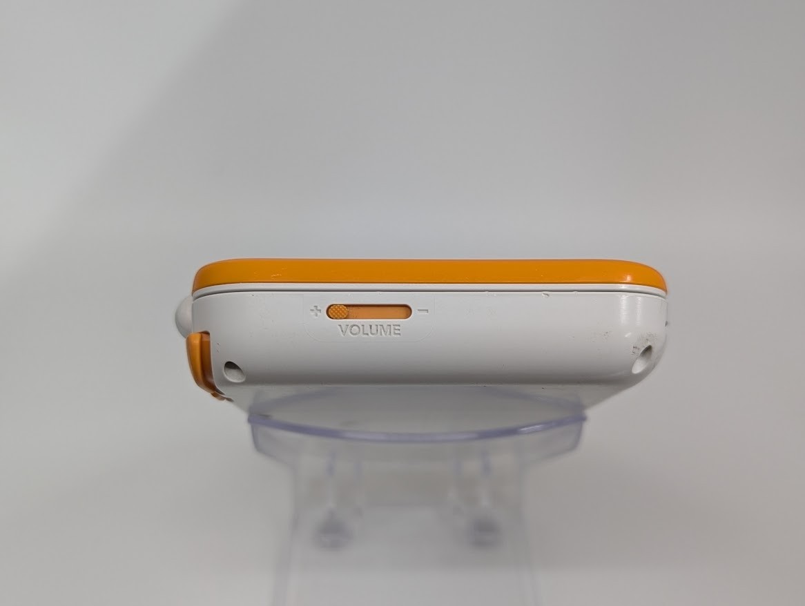 B112 Nintendo new 2DS console LL XL Orange x White Japan w/pouch pen adapter