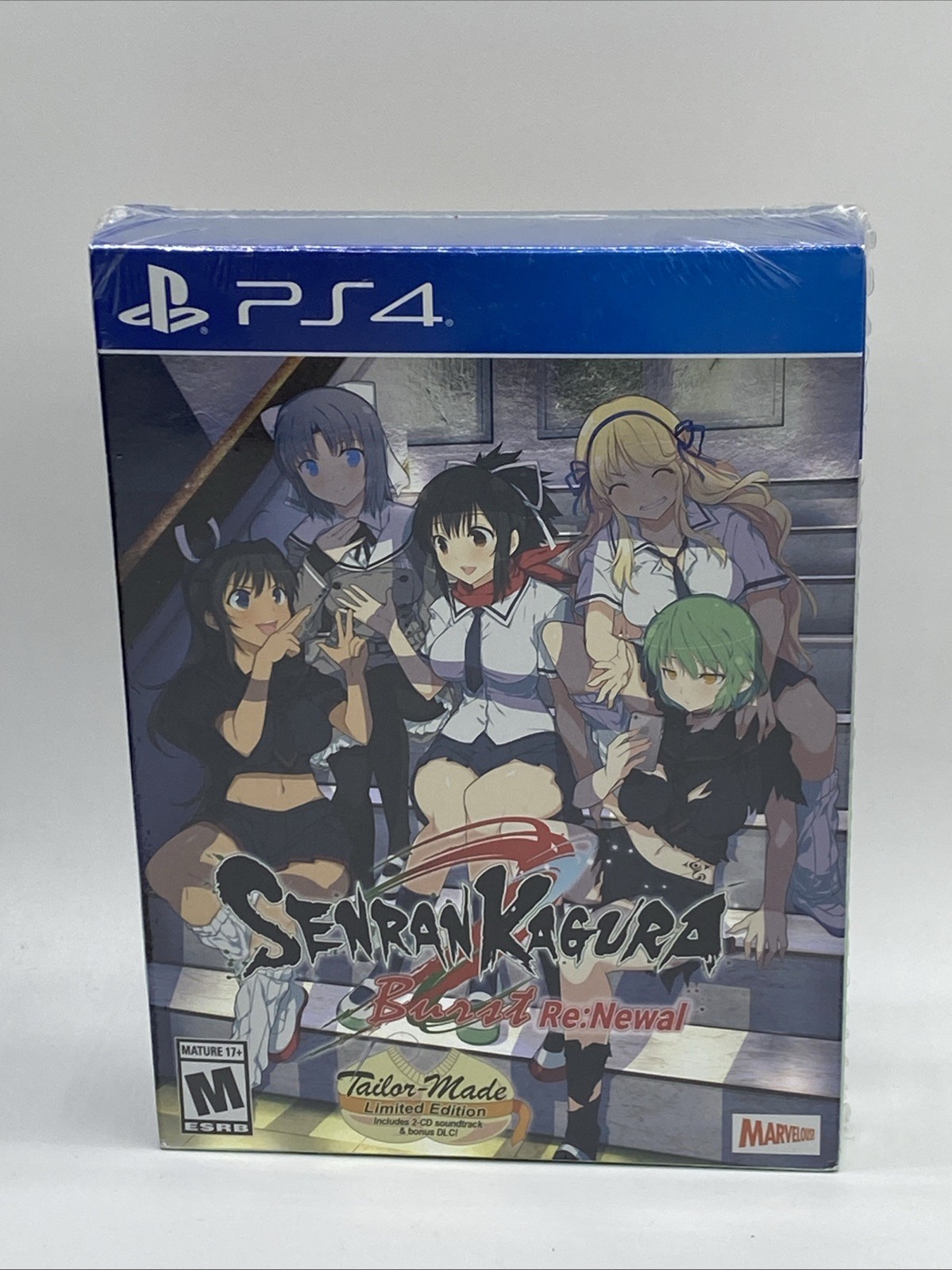B6 Senran Kagura Burst Re NEWAL tailormade special Edition Playstation 4 PS4 NEW