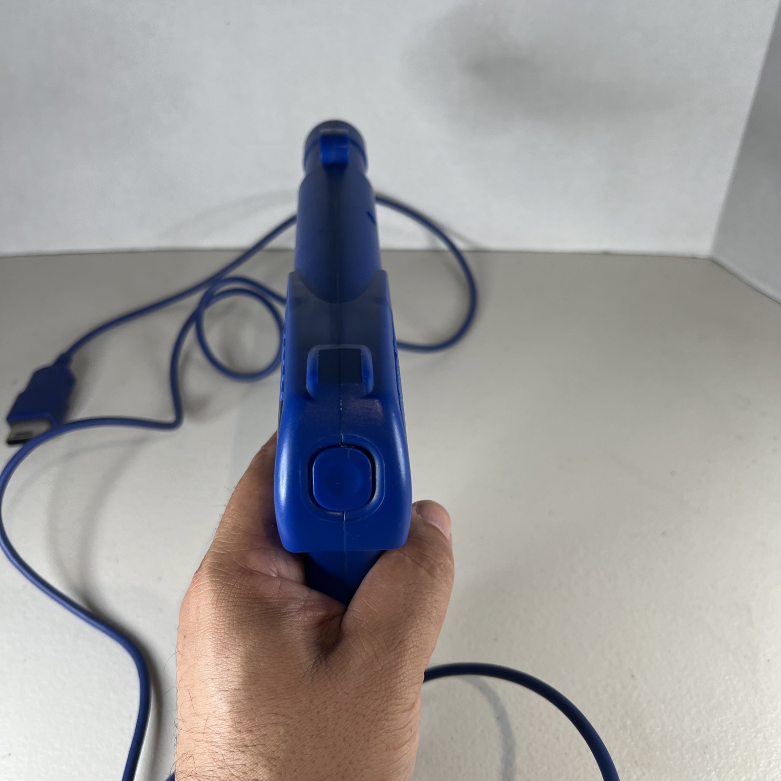 Vintage Sega Saturn Gunz Light Gun Blue Model Authentic OEM Not Tested.