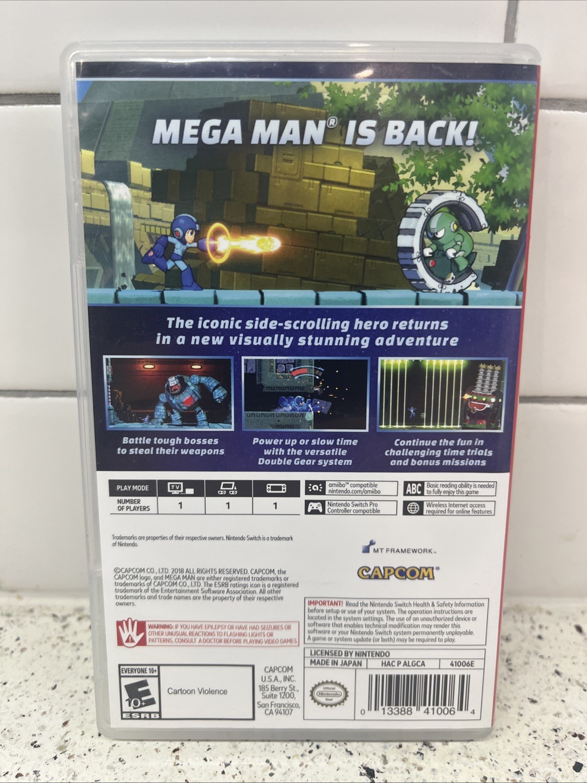 Mega Man 11 – Nintendo Switch CIB Tested